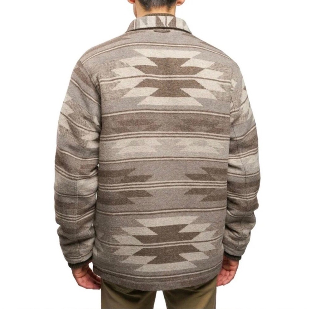 Jach New York Sherpa Lined Wool Blend Jacket - Picture 5 of 9